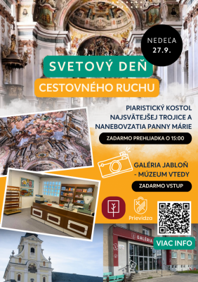 Objavte Prievidzu počas Svetového dňa cestovného ruchu