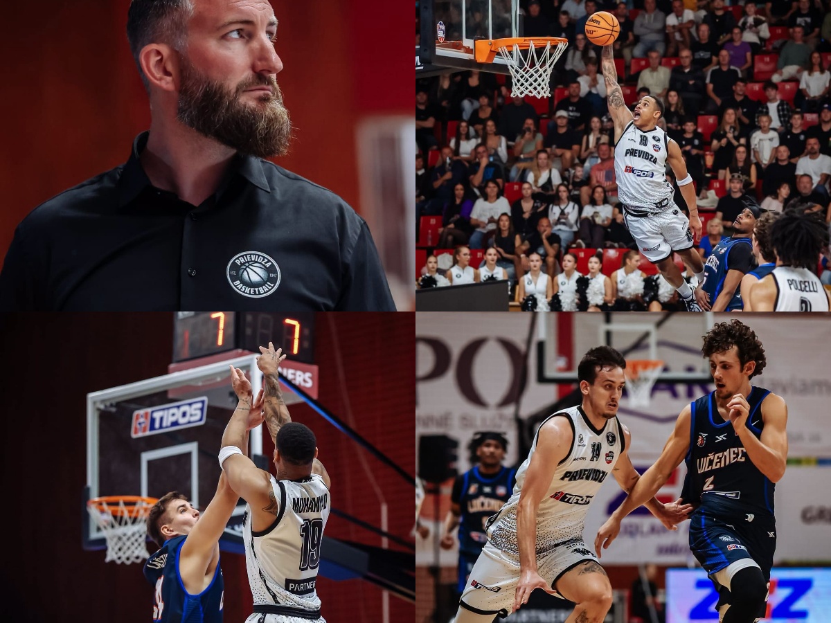 Basketbalisti BC Prievidza vstúpili do novej sezóny víťazne! Pred viac ako 1 500 divákmi zdolal Lučenec rozdielom 18 bodov