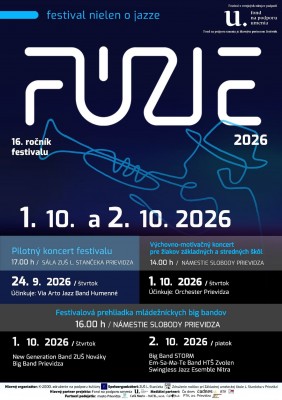 FÚZIE - Festival nielen o jazze 2026 - Prievidza