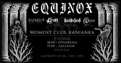 EQUINOX vol. 1 - Ramchat, Ohen, Realms Of Chaos, The Crypt