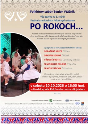 PO ROKOCH - festival seniorských folklórnych súborov