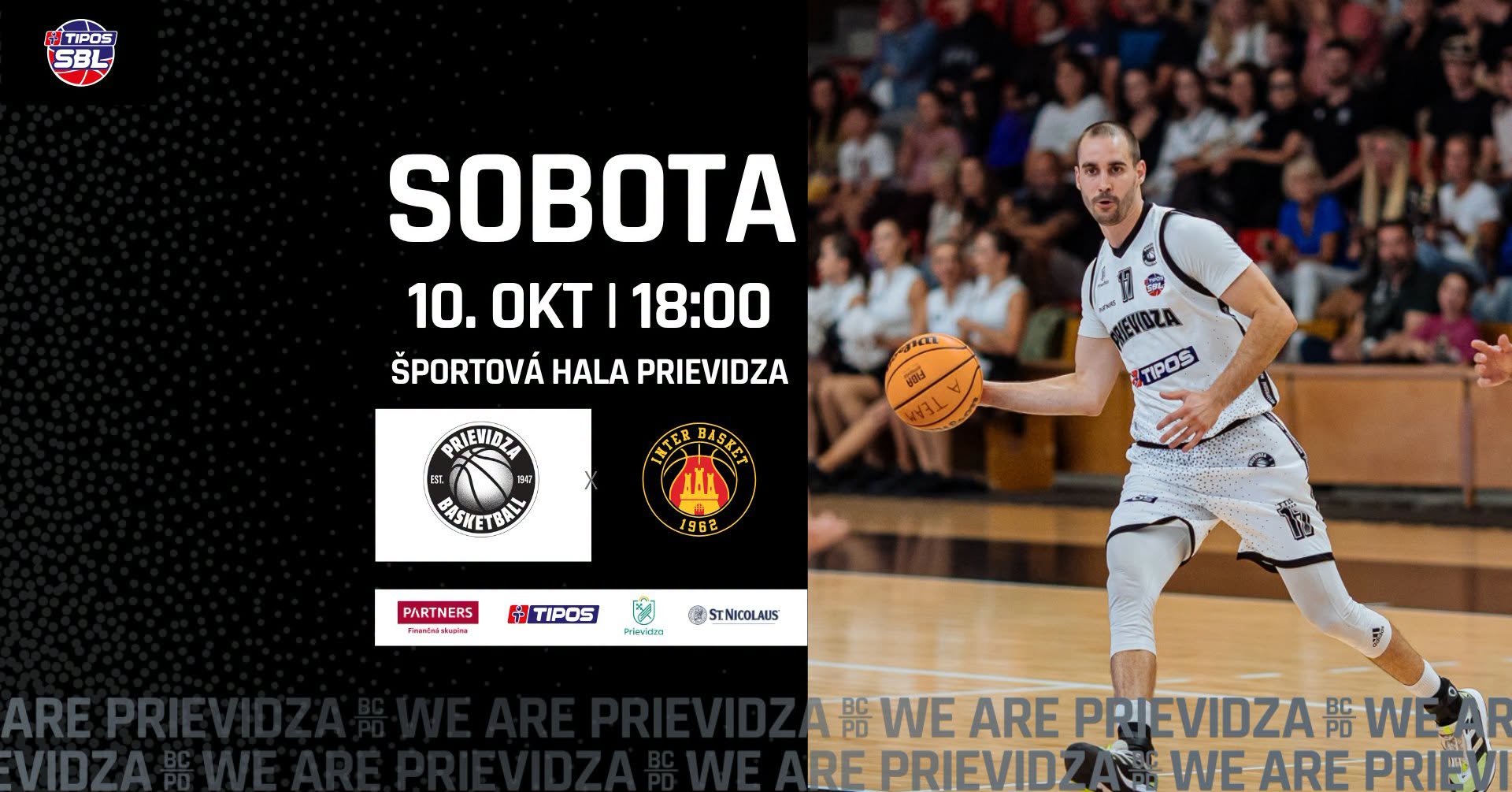 BC Prievidza – Inter Basket (TIPOS SBL)