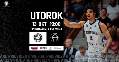 BC Prievidza – LANDAU Lions (Európsky pohár FIBA)
