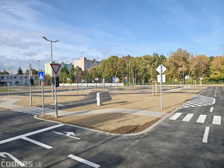 Foto: Prievidza otvára nové dopravné ihrisko: obnovený areál ponúkne aj ovál pre korčuliarov 19