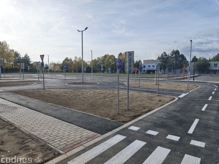Foto: Prievidza otvára nové dopravné ihrisko: obnovený areál ponúkne aj ovál pre korčuliarov 24