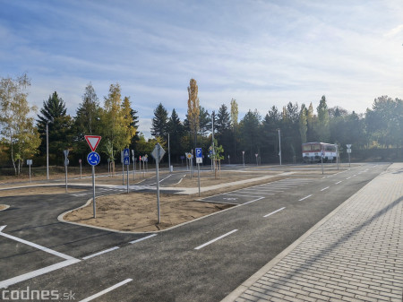 Foto: Prievidza otvára nové dopravné ihrisko: obnovený areál ponúkne aj ovál pre korčuliarov 25