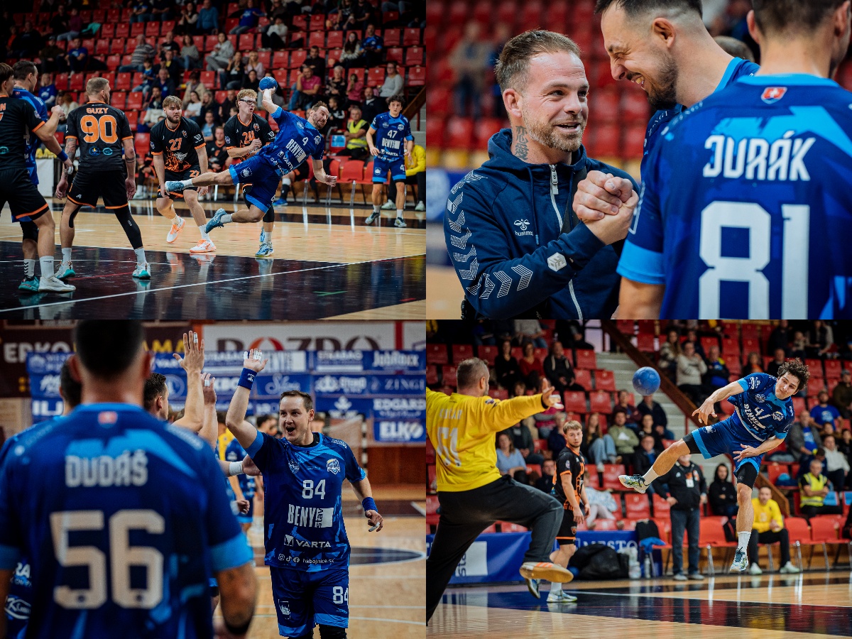 HK Bojnice zdolali Košice 29:25. Po ligovej výhre ich čaká historická európska premiéra (foto)