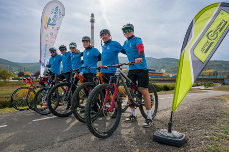 FOTO: Otvorili cyklotrasu Partizánske – Chalmová, miestnou časťou Bystričian v okrese Prievidza. Cyklistom pribudlo vyše 10 kilometrov 8