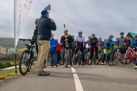 FOTO: Otvorili cyklotrasu Partizánske – Chalmová, miestnou časťou Bystričian v okrese Prievidza. Cyklistom pribudlo vyše 10 kilometrov 16