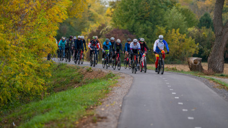 FOTO: Otvorili cyklotrasu Partizánske – Chalmová, miestnou časťou Bystričian v okrese Prievidza. Cyklistom pribudlo vyše 10 kilometrov 18