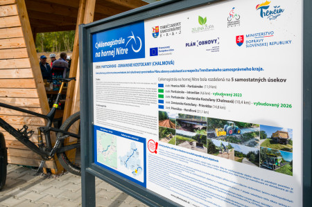 FOTO: Otvorili cyklotrasu Partizánske – Chalmová, miestnou časťou Bystričian v okrese Prievidza. Cyklistom pribudlo vyše 10 kilometrov 28