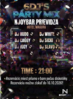 6 DJs Párty Mix