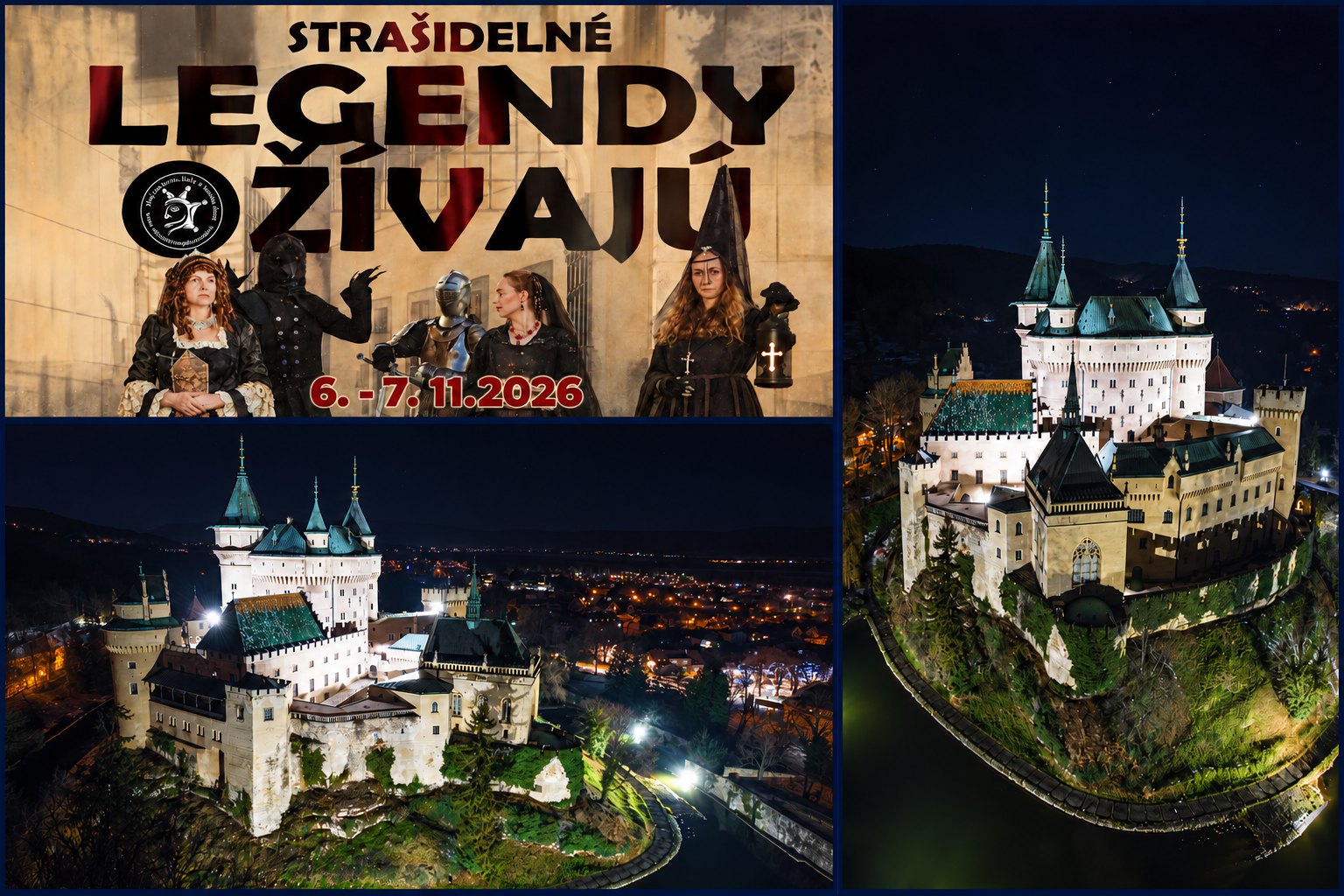 Bojnický zámok ovládnu nové strašidelné legendy. Návštevníkov čaká kráľovná bosoriek aj nepokojní duchovia
