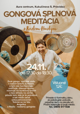 Gongová splnová meditácia